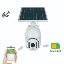 Câmera de segurança solar ao ar livre de 1080p 4G 4G